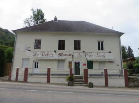 81 - x LE RELAIS DU PONT NEUF ((Salon de Coiffure)) - A VENDRE - LE PONT NEUF , COUR- SAINT- MAURICE (25380)