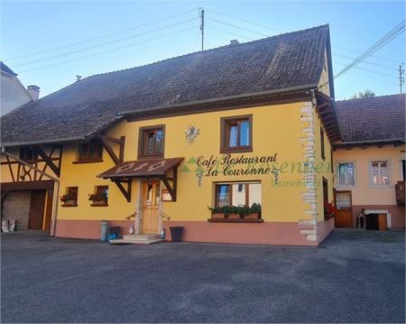 99 - x LA COURONNE, ((Salon de Coiffure)) 196m² - A VENDRE - COURTAVON (68480)