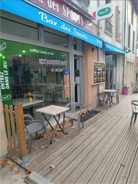 BAR PMU FDJ,  (()) 110m� - A VENDRE - 5 RUE DU 8 MAI 1945,  PONCIN (01450)