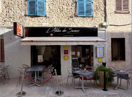 397 - x L'ATELIER DES SAVEURS, (()) 80m² - A VENDRE - 51 RUE GEORGES CLEMENCEAU, RESTAURANT L'ATELIER DES SAVEURS, LA COLLE SUR LOUP (06480)